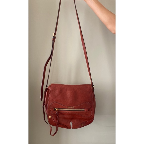 [Miu Miu] Leather Cross Body Shoulder Bag - Picture 3 of 8